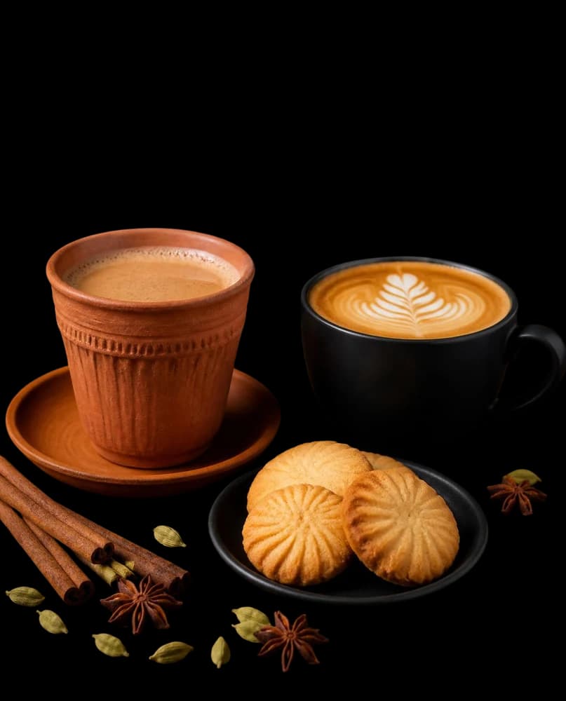 Beverages — representative menu illustration