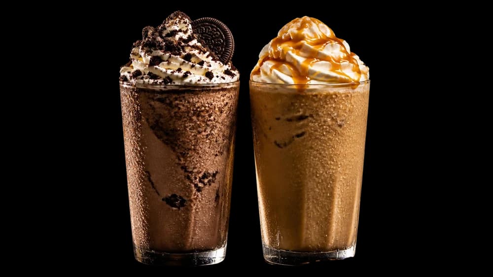 Shakes & Frappes — representative menu illustration